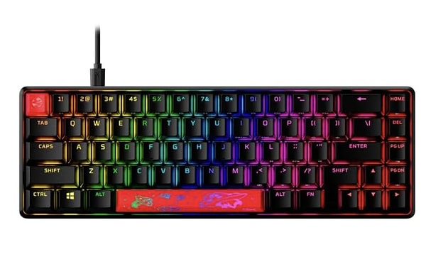 2. HyperX Alloy Origins 65 Red PBT US Klavye