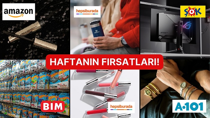 Haftanın Tüm İndirimleri Burada! Hepsiburada'dan Amazon'a Dikkat Çeken İndirimler ve Aktüel Katalogları