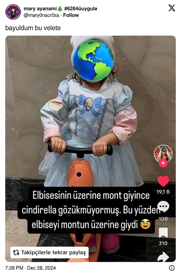 Tarz sahibi ve farkında 💅