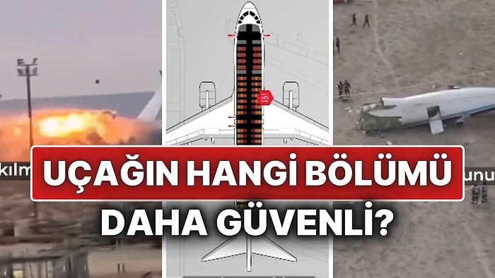 Hangi Bölüm Daha Güvenli? Uçak Kazasında Hayatta Kalanların Ortak Noktası