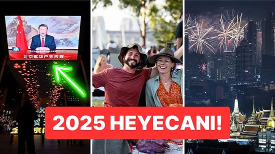 Dünyanın Dört Bir Yanından Unutulmaz ve Büyüleyici 2025 Yılı Kutlamaları