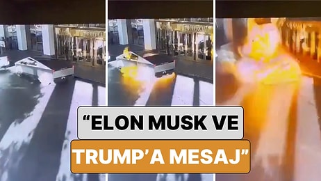 "Elon Musk ve Trump'a Mesaj mı?": Las Vegas'ta Bir Trump Tower'ın Önünde Tesla Cybertruck Patladı