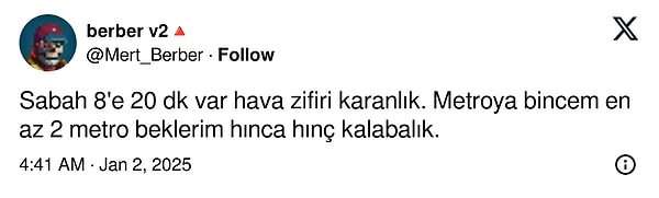 X’te kullanıcılar sabah 08.30 olmasına rağmen zifiri karanlıkta yola çıkmalarına gösterdikleri tepkileri paylaştı: