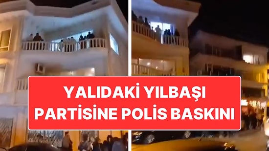 Yalıda Yılbaşı Keyfi Yarım Kaldı: Üniversite Kulübünün Düzenlediği Partiye Polis Baskını