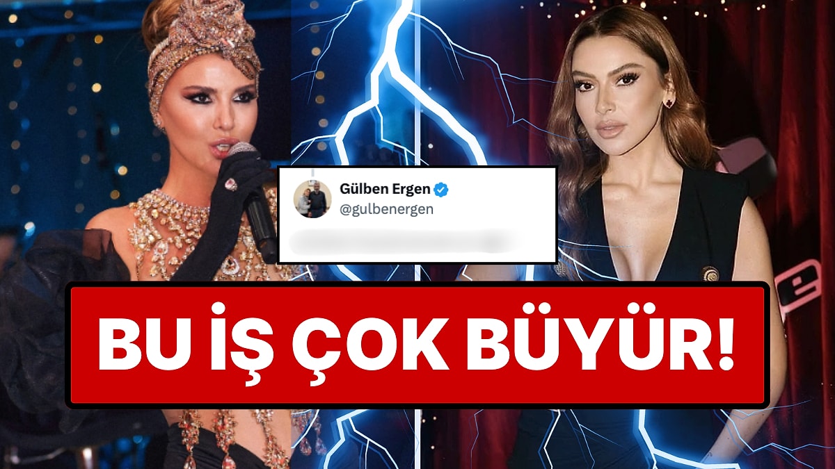 Ortalık Kızışıyor: Hadise'nin Eleştirilen 'Sıfır Tolerans' Kargaşasına Gülben Ergen de Dahil Oldu!