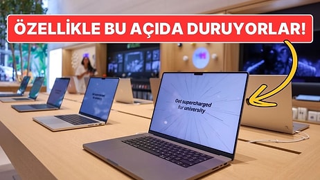 Apple Mağazalarındaki Tüm Dizüstü Bilgisayar Ekranları Neden Aynı Açıda Duruyor? Sebebi "Vay Be" Dedirtecek!