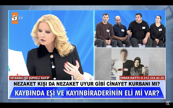 Teyze çocuğu Adil, Nezaket'i alıp götürdükten sonra bir daha haber alınamıyor. Aile 'namus' yüzünden öldürüldüğünden şüphe ediyor. Fakat Nezaket'i daha önce şüpheli Nihat'ın istediği de konuşuluyor.