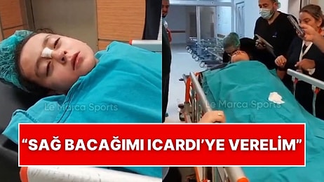 Icardi Sevdalısı Tatlı Çocuk Narkozluyken Söyledikleriyle Güldürdü: “Sağ Bacağımı Icardi’ye Verelim mi?”