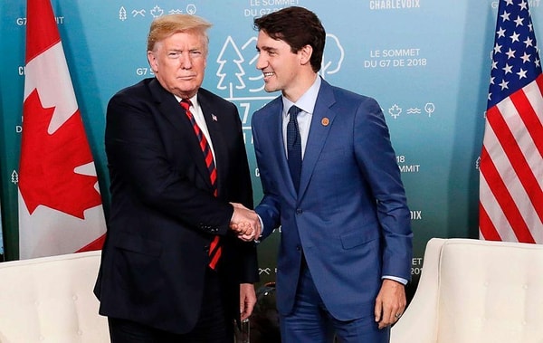 Trudeau ve Kanada hükümeti, ABD'nin yeni başkanı Trump'ın baskılarının ardından zor bir dönemden geçiyordu.