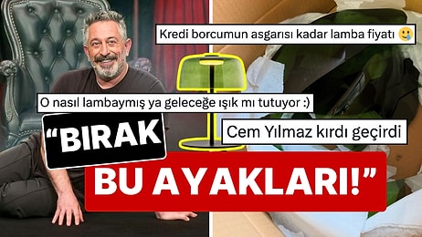 Influencerlara Taş Attı: Cem Yılmaz 43 Bin TL'lik Lambası Kırık Gelince Dev Markayı İfşalayıp Dile Düştü!