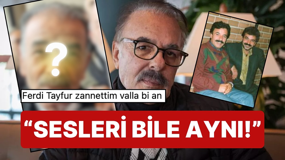 Sesleri de Görünüşleri de Birbirinin Aynısı: Ferdi Tayfur'un Yeğeni Şarkıcı Aydoğan Tayfur'u Görmeniz Lazım!