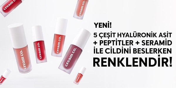 Serum içerikleri sayesinde cildi nemlendirip besleyen 3'ü 1 arada Cream Co. Glow Tint