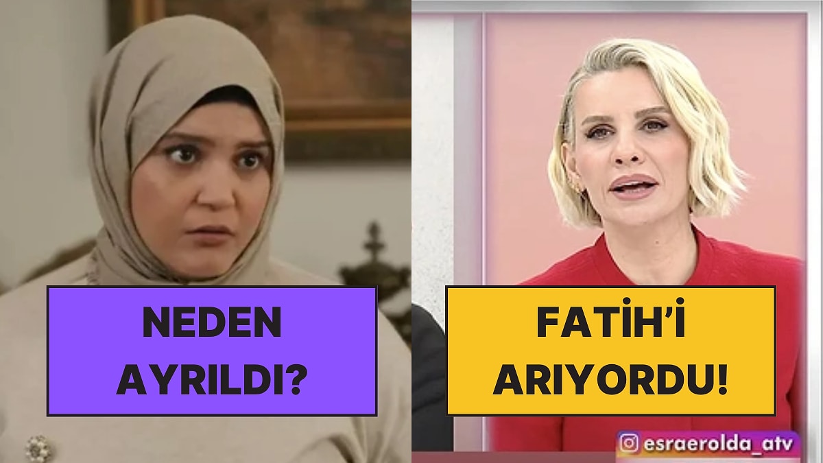 Esra Erol'un "Yayınlamayacağım" Dediği Kayıttan Nilay'ın Ayrılık Nedenine TV Dünyasında Bugün Yaşananlar