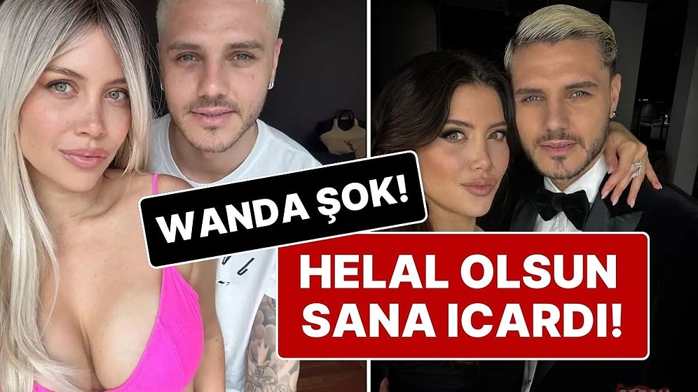 Icardi Akıllandı! Wanda Nara’nın ‘Barışalım’ Talebine Mauro Icardi’den ‘Hayır’ Cevabı Geldi