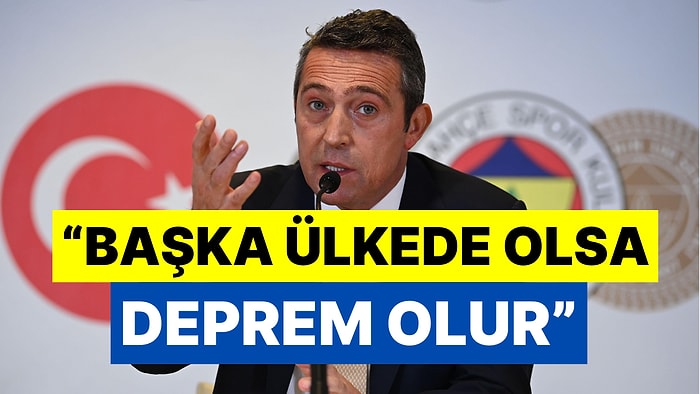 Ali Koç Galatasaray'ın Geçen Sezonki Şampiyonluğunda Şike Yaptığını İddia Etti!