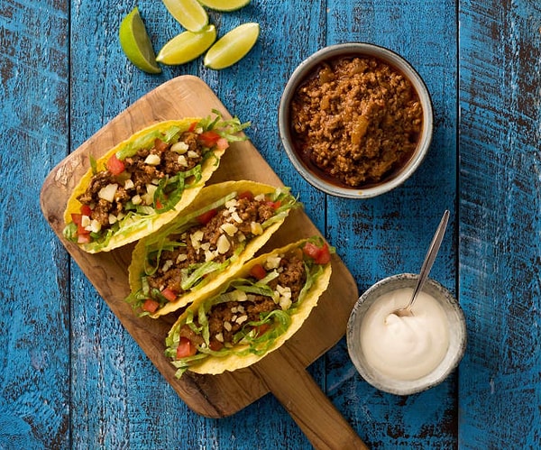 Meksika mutfağından Tacos!