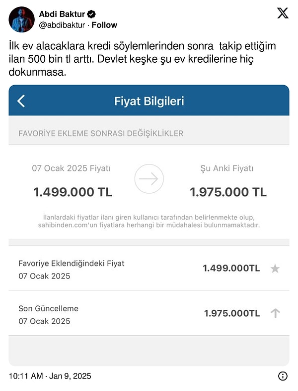 Pek çok kişiye göre söylentiler bile fiyatların artmasına yetti.