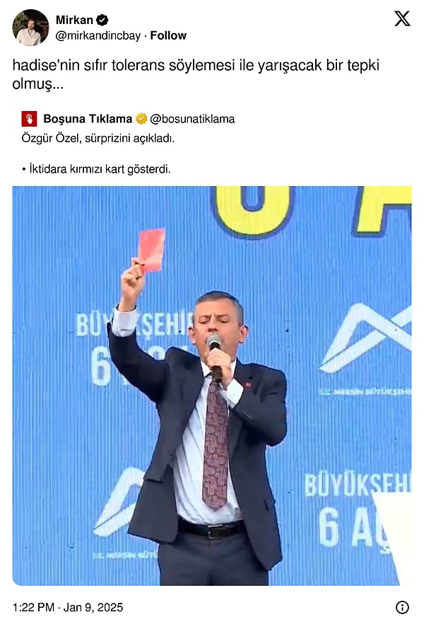 Sıfır tolerans, %30 zam.