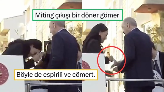 Cumhurbaşkanı Erdoğan Elini Öpen AK Parti Milletvekili Seda Sarıbaş'a 200 TL Harçlık Verdi