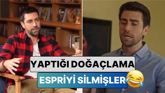 Çağlar Ertuğrul Yine Bildiğiniz Gibi: ‘Afili Aşk’ Dizisinde Yaptığı Silinen Doğaçlama Espriyi Anlattı