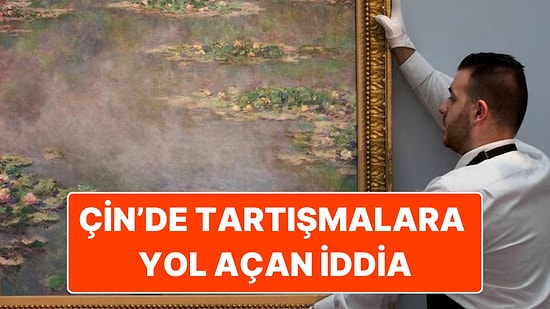 Orijinal Monet Eserinin Çin'de Popüler Bir Sosyal Medya Platformunda Satıldığı İddiası Tartışmalara Yol Açtı