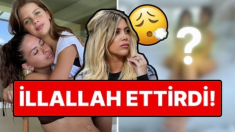 Bu Kez Küçük Kızını da Yaktı: Icardi'ye Yaka Silktiren Wanda Nara Photoshop'un Ayarını Kaçırıp Dile Düştü!