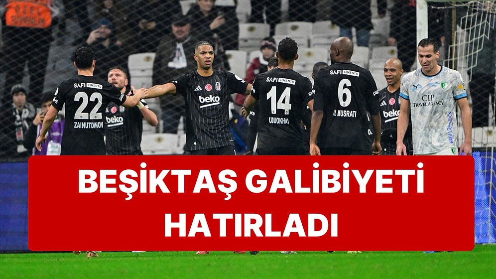 Beşiktaş Uzun Bir Aradan Sonra Bodrumspor Karşısında 3 Puanla Tanıştı