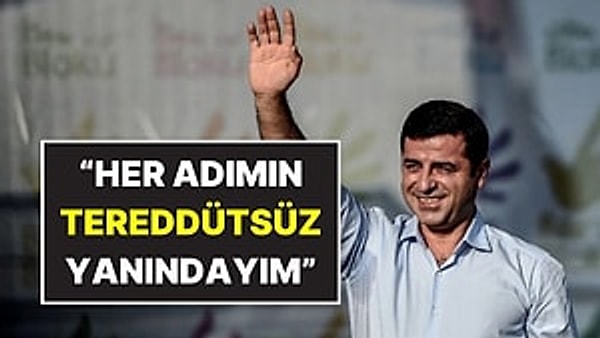 DEM Parti heyeti bugün Edirne Cezaevi’nde tutuklu bulunan eski HDP Eş Genel Başkanı Selahattin Demirtaş’ı ziyaret etti. Pervin Buldan, Sırrı Süreyya Önder ve Ahmet Türk’ten oluşan DEM Parti heyeti, Demirtaş’ın sürece desteğinin tam olduğunu duyurdu.   Tutuklu bulunan Demirtaş, X hesabından sürece dair bir açıklama yayımladı.   Demirtaş, açıklamasında “Sayın Abdullah Öcalan’a güven ve desteğimin tam olduğunu belirtmek istiyorum” dedi.