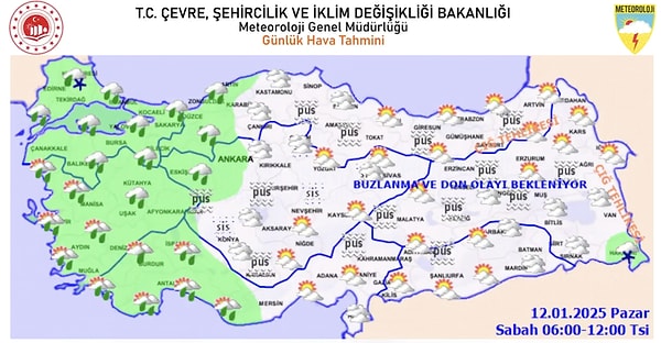 Yağışlı havanın hafta boyunca süreceği aktarılıyor. Trakya ise Pazar günü öğle saatlerinden itibaren kuvvetli sağanak ve yağmurun etkisinde olacak.