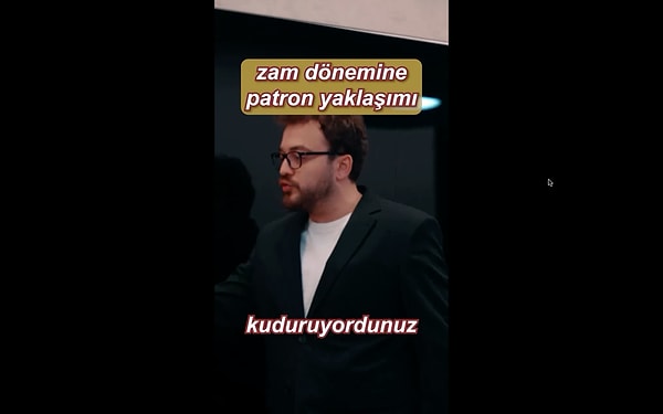 'dinlenmetesisi.tv'nin "Zam Döneminde Patronlar" videosu, pek çok çalışanın yaşadıklarına tercüman oldu.