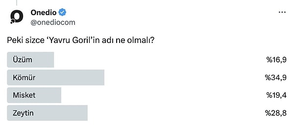 Peki Onedio okurları bu dört isim arasından hangisini seçmişti? Kömür!