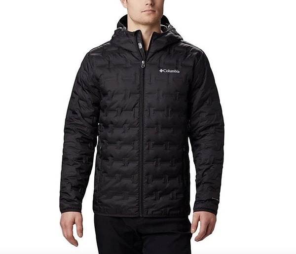 4. Columbia Delta Ridge Down Hooded Erkek Mont