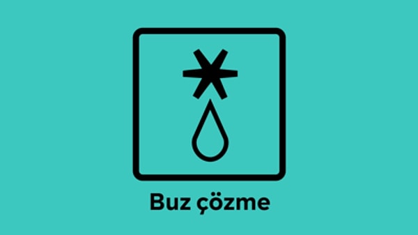 Peki damla işareti ne anlatıyor? Bu sembol fırının ısıtma yapmadan çalışma modunu işaret ediyor. Özellikle donmuş yiyeceklerin çözülmesi veya pişmiş yemeklerin soğutulması gerektiğinde devreye giriyor. Yani bu mod yemeklerinizi zarar vermeden, doğru bir şekilde çözmenize ya da soğutmanıza yardımcı oluyor.