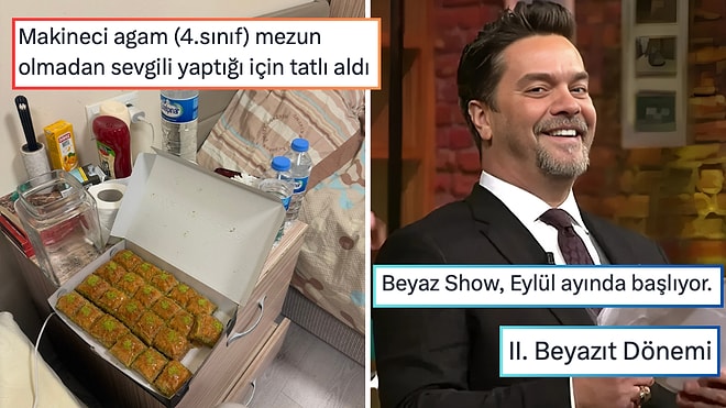 Beyaz Show’un Dönüşünü Mizahına Alet Edenden Sevgili Buldu Diye Baklava Dağıtana Son 24 Saatin Viral Tweetleri