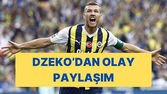 Başakşehir - Galatasaray Maçı Sonrasında Edin Dzeko'dan İlginç Paylaşım