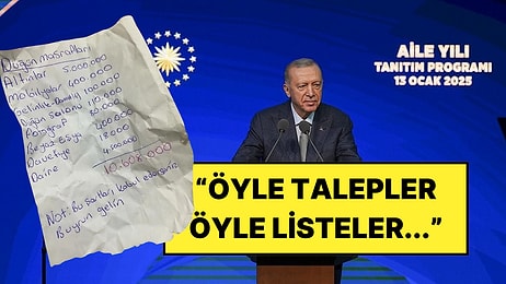 Ağızları Açık Bırakan Düğün İstek Listeleri Cumhurbaşkanı Erdoğan’ın Radarına Girdi