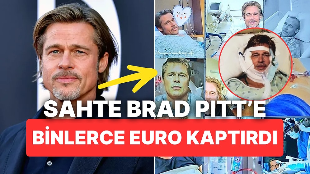 Sahte Brad Pitt'e İnanıp Kocasından Boşanan ve 800 Bin Euro Dolandırılan Kadın