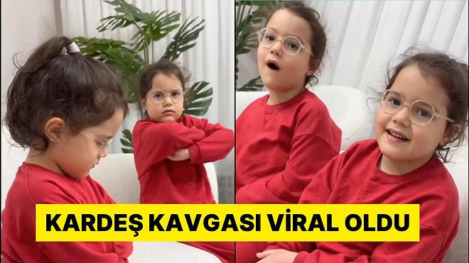 Yatak ve Tablet İçin Birbirine Giren İkizlerin Tartışması Viral Oldu