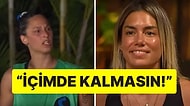 Survivor'dan Elenen Merve, Giderken Asena'ya Demediğini Bırakmadı