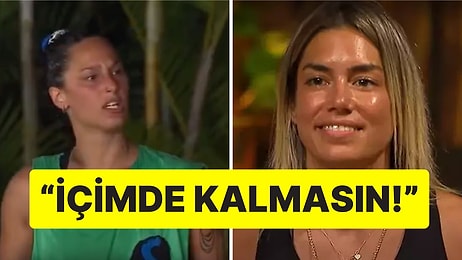 Survivor'dan Elenen Merve, Giderken Asena'ya Demediğini Bırakmadı