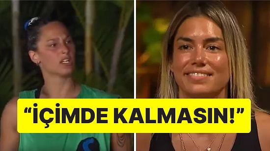 Survivor'dan Elenen Merve, Giderken Asena'ya Demediğini Bırakmadı