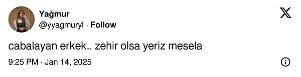 Geçtiğimiz günlerde bir kullanıcı, "çabalayan erkeklerin" değerini bir kez daha hatırlattı.