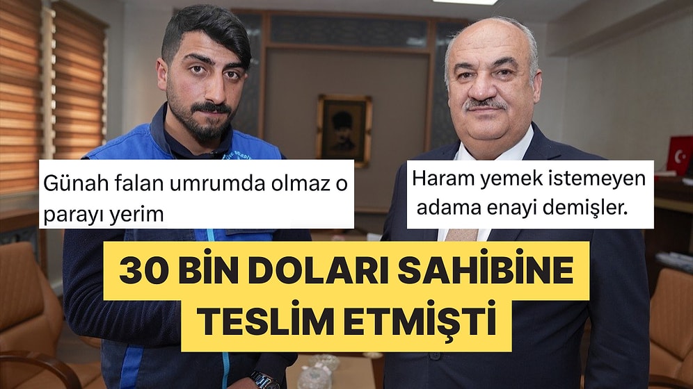 Erzurumlu Temizlik İşçisinin Bulduğu 30 Bin Doları Teslim Etmesi İkiye Böldü