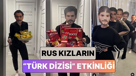 Biraz Ürkütücü Değil mi? Rus Bir Arkadaş Grubunun Düzenlediği Bir Acayip "Türk Dizi Karakterleri" Etkinliği