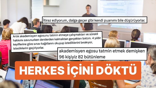 Herkes Bir Anısını Anlattı! Üniversite Öğrencileri Akademisyenlere Sosyal Medya Üzerinden İsyan Ettiler!