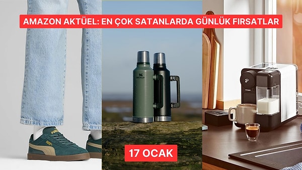 Amazon Aktüel: En Çok Satan Markalarda Günün İndirimleri!