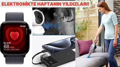 Black+Decker Şarjlı El Süpürgesinden Xiaomi Dijital Termometreye: Haftanın En Çok Satan Elektronik Ürünleri!