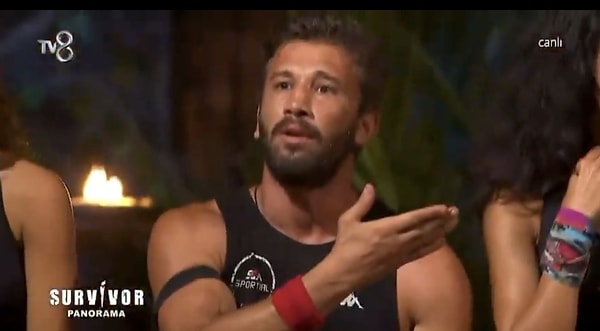 Survivor'da izlemeye alışkın olduğumuz Adem'i ilk defa yayınlanan fragmanda böyle gördük.