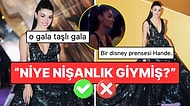 Joy Awards Töreninde Hakan Sabancı Olmadan Boy Gösteren Hande Erçel'in Kombini Kullanıcıları İkiye Böldü!
