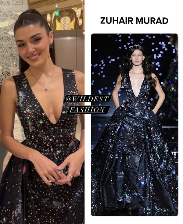 Zuhair Murad'ın 2015 koleksiyonuna ait ışıltılı elbiseyle göz kamaştıran ünlü oyuncu kırmızı halıdaki süzülüşleriyle dikkatleri üzerine çeken isimler arasına girdi!